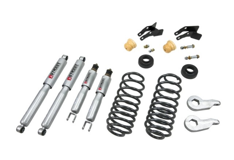 Chevrolet Suburban Coilover Suspension Kit - Front + Rear - Belltech - Lowering Kit with SP Shocks - `00-`06 Chevrolet Suburban Coilover Suspension Kit - Front + Rear - Belltech - Lowering Kit with SP Shocks - `00-`06