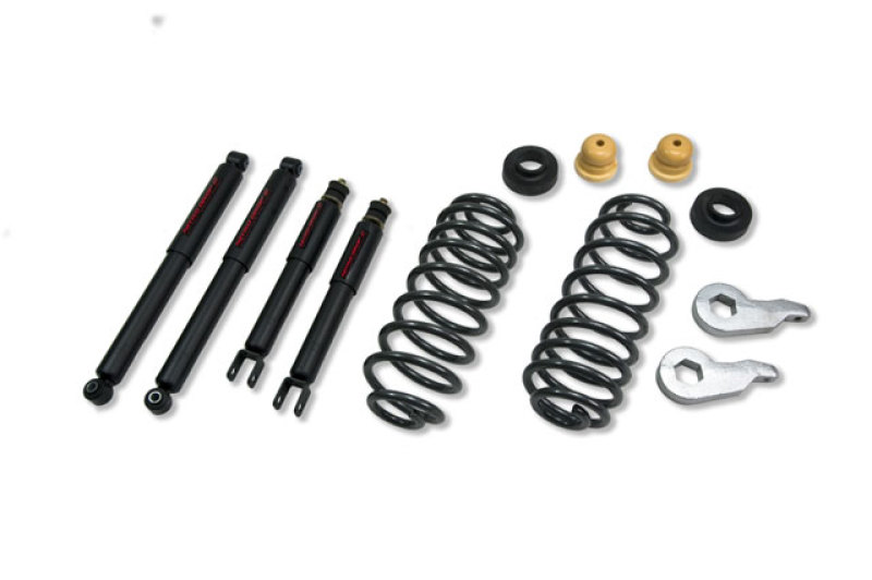 Chevrolet Tahoe Coilover Suspension Kit - Front + Rear - Belltech - Nitro Drop 2 - `00-`06