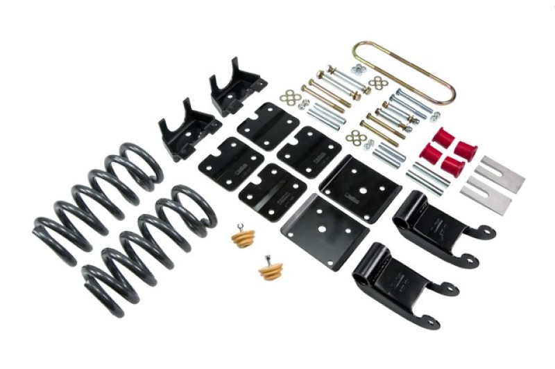 Chevrolet Safari Lowering Kit - Front + Rear - Belltech - W/O Shocks - `95-`02