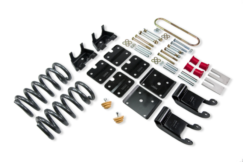 Chevrolet Safari Lowering Kit - Front + Rear - Belltech - W/O Shocks - `95-`02