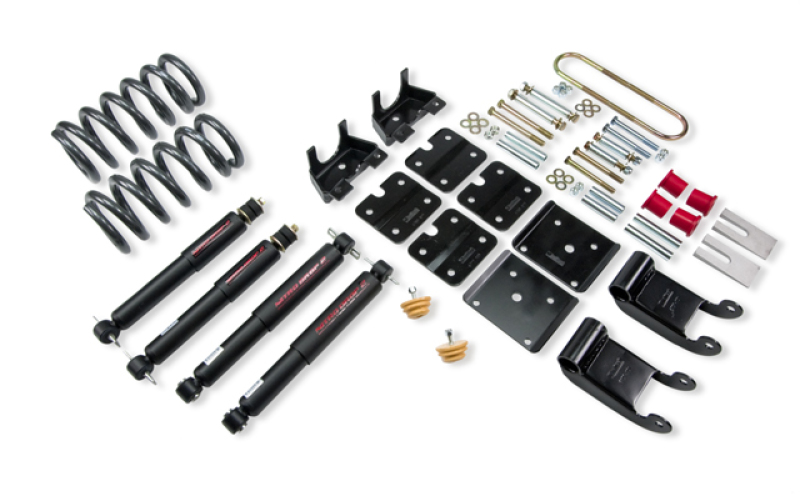Chevrolet Safari Coilover Suspension Kit - Front + Rear - Belltech - Lowering Kit with ND2 Shocks - `95-`02
