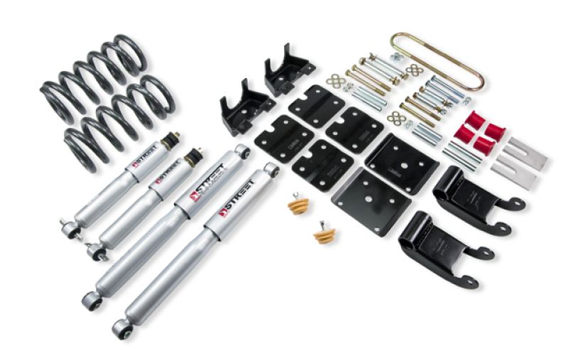 Chevrolet Safari Suspension Lowering Kit - Front + Rear - Belltech - Street Performance - `95-`02