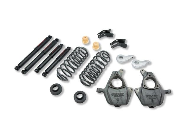 Chevrolet Avalanche Coilover Suspension Kit - Front + Rear - Belltech - Nitro Drop 2 - `00-`06