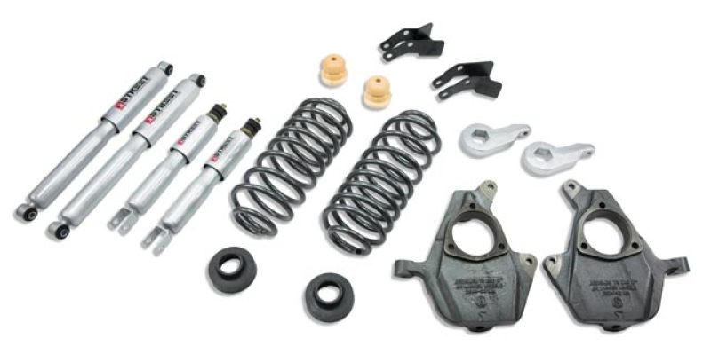 Chevrolet Avalanche Coilover Suspension Kit - Front + Rear - Belltech - Street Performance Shocks - `00-`06