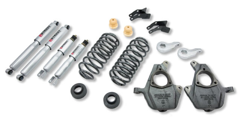 Chevrolet Avalanche Coilover Suspension Kit - Front + Rear - Belltech - Street Performance Shocks - `00-`06