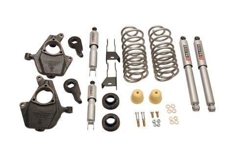 Chevrolet Avalanche Coilover Suspension Kit - Front + Rear - Belltech - Street Performance Shocks - `00-`06