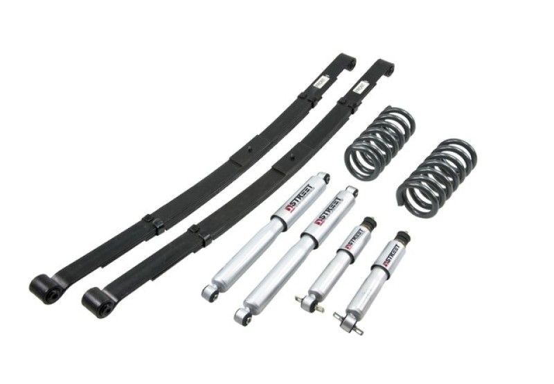 Dodge Durango Suspension Lowering Kit - Front + Rear - Belltech - Street Performance (SP) Shocks - `98-`03