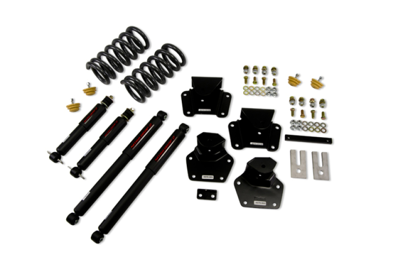 Dodge Dakota Coilover Suspension Kit - Front + Rear - Belltech - Nitro Drop 2 - `97-`04
