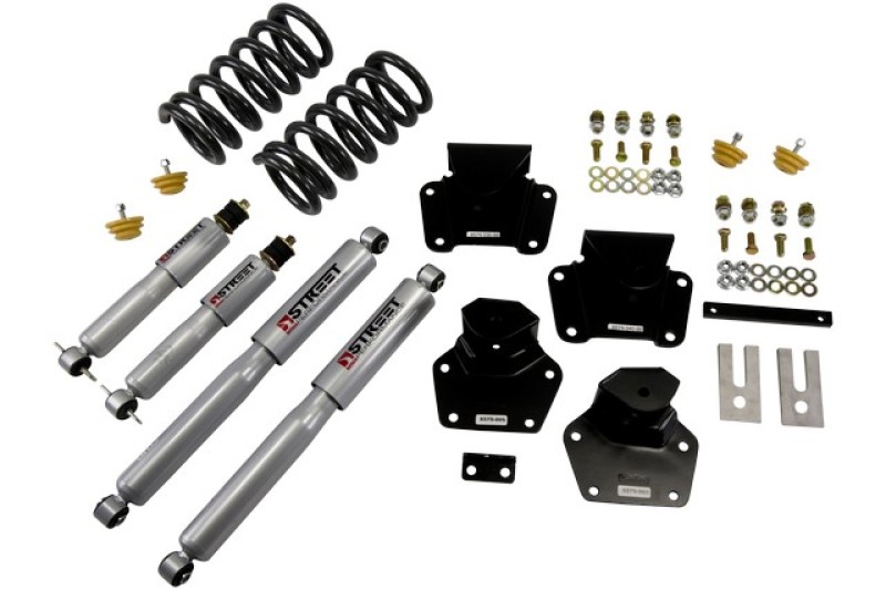 Dodge Dakota Suspension Lowering Kit - Front + Rear - Belltech - SP Shocks - `97-`04