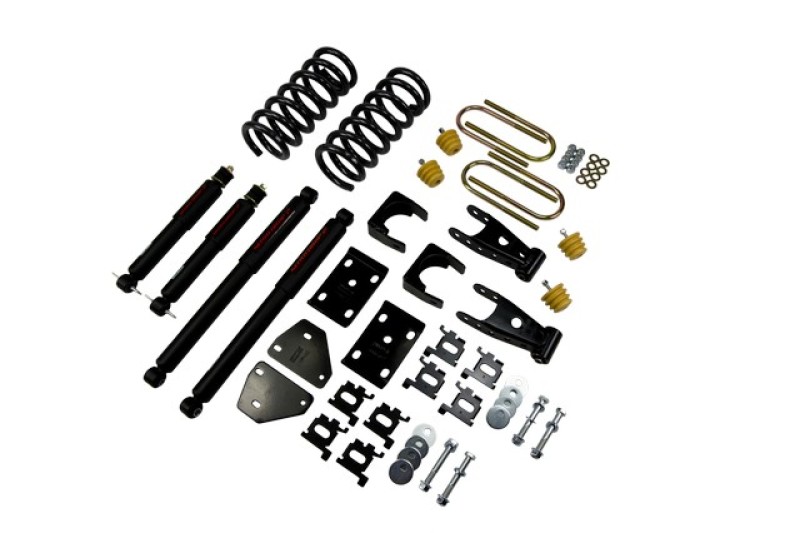 Dodge Ram 1500 Lowering Kit - Front + Rear - Belltech - ND2 Shocks - `02-`05