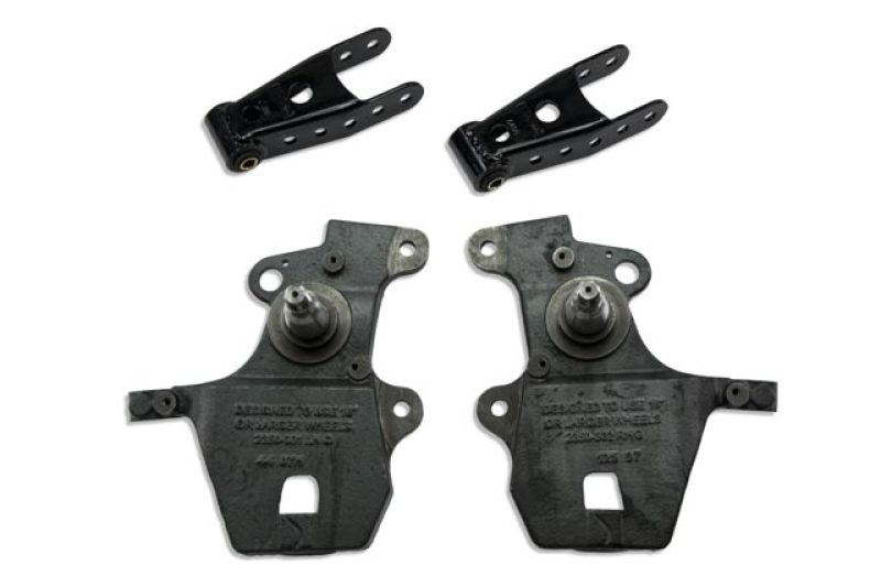 Ford Harley Series Coilover Suspension Kit - Belltech - Lowering Kit w/o Shocks - `97-`03