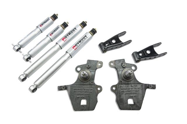 Ford Harley Coilover Suspension Kit - Front + Rear - Belltech - Street Performance - `97-`03