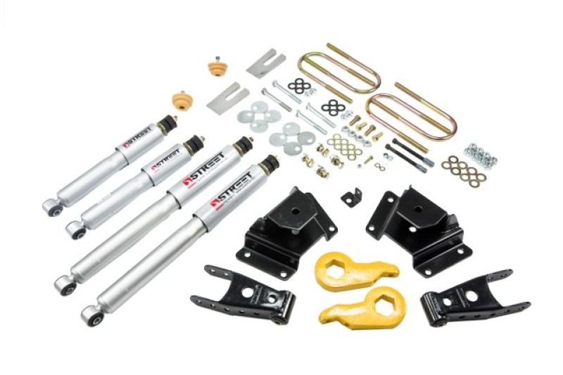 Ford F150 Coilover Suspension Kit - Front + Rear - Belltech - Street Performance Shocks - `97-`03