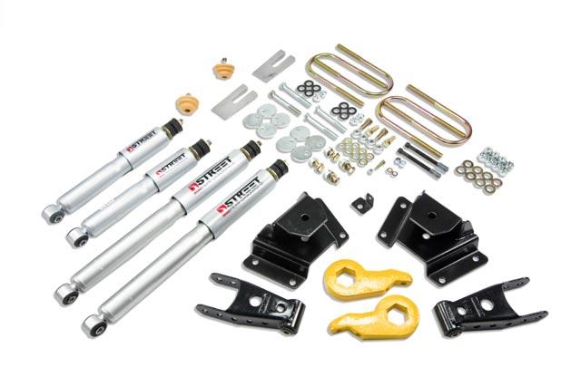 Ford F150 Coilover Suspension Kit - Front + Rear - Belltech - Street Performance Shocks - `97-`03
