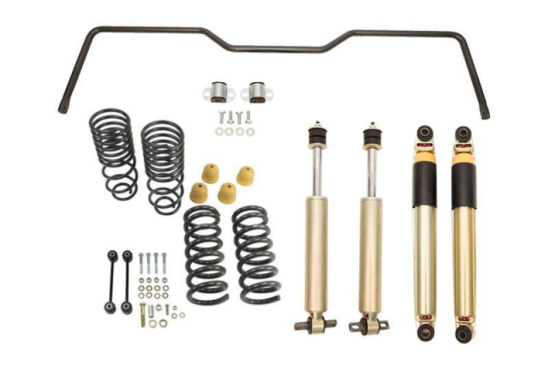 Dodge RAM 1500 Coilover Suspension Kit - Front + Rear - Belltech - Damping Adjustable Street Performance Shocks & Rear Sway Bar - `09-`18 Dodge RAM 1500 Coilover Suspension Kit - Front + Rear - Belltech - Damping Adjustable Street Performance Shocks & Rear Sway Bar - `09-`18