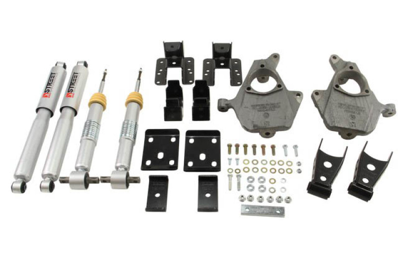 GMC Sierra Coilover Suspension Kit - Front + Rear - Belltech - Street Performance - `14-`15
