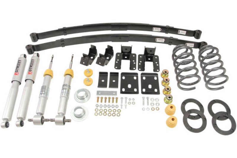 Chevrolet Sierra Suspension Lowering Kit - Front + Rear - Belltech - Street Performance - `14-`15
