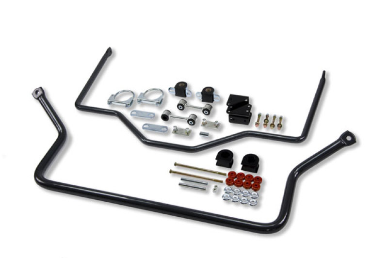 Chevrolet Sierra 1500 Sway Bar Set - Front + Rear - Belltech - Anti-Swaybar - Gunmetal Grey - `99-`06