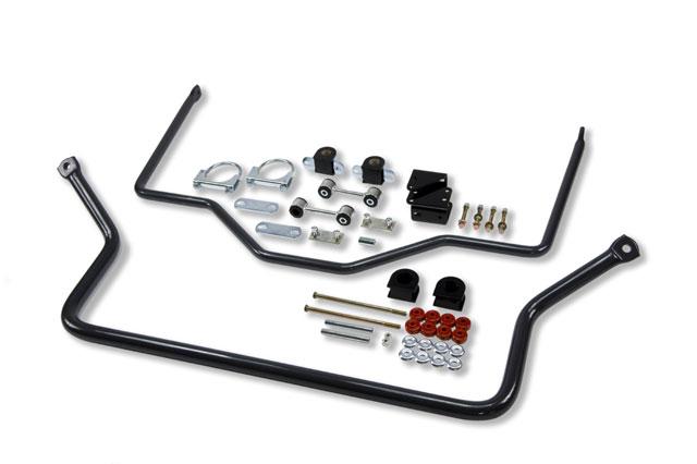 Chevrolet Sierra 1500 Sway Bar Set - Front + Rear - Belltech - Anti-Swaybar - Gunmetal Grey - `99-`06