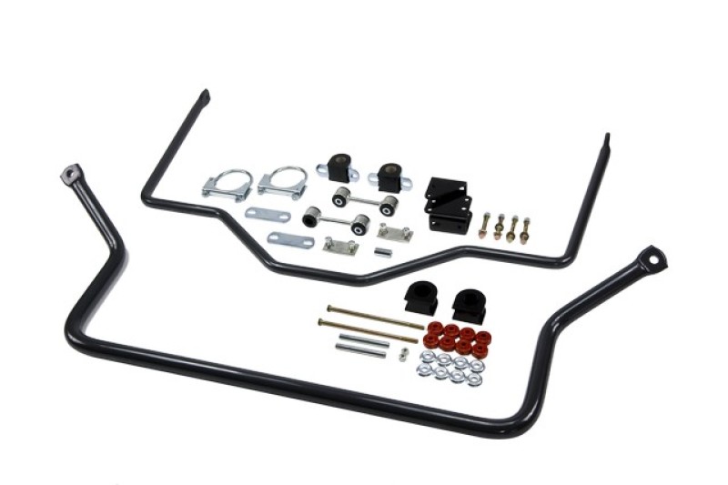 Chevrolet Silverado 1500 Sway Bar Set - Front + Rear - Belltech - Anti-Swaybar - Gunmetal Grey - `99-`06