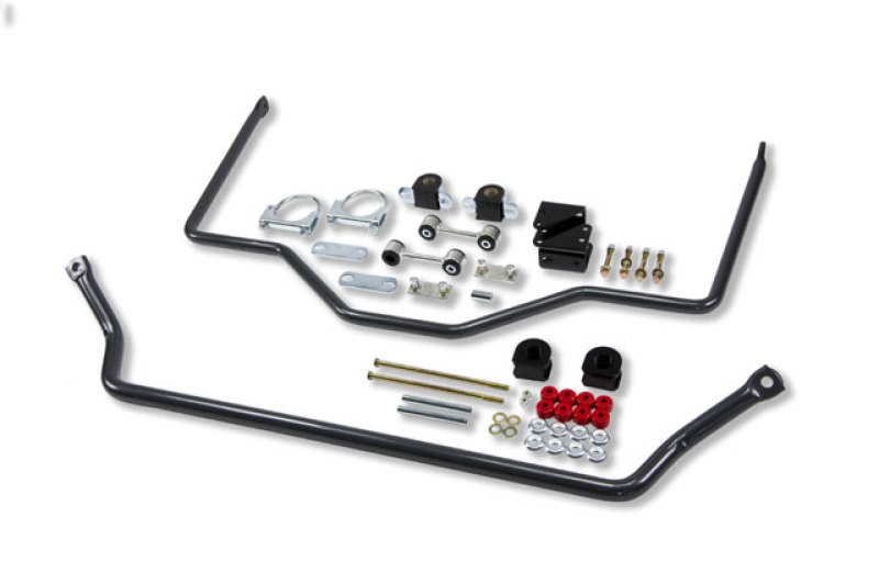 Chevrolet Silverado 1500 SS Sway Bar Set - Front + Rear - Belltech - Anti-Swaybar Sets - Gunmetal Grey - `03-`07