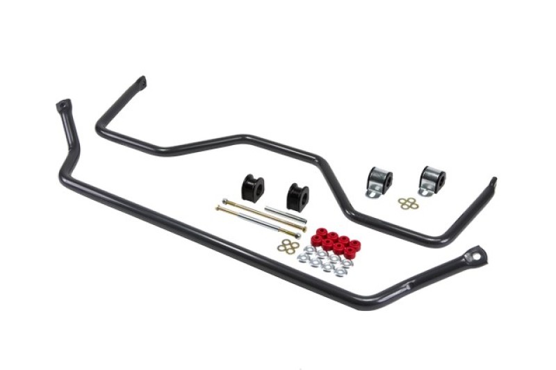GMC Yukon Sway Bar Set - Front + Rear - Belltech - Performance Sway Bars - Gunmetal Grey - `00-`06