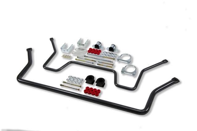 Chevrolet Astro Sway Bar Set - Front + Rear - Belltech - Anti-Swaybar Set - Gunmetal Grey - `85-`02