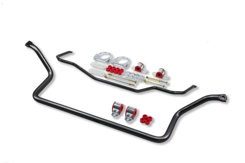Dodge Dakota Sway Bar Set - Front + Rear - Belltech - Anti-Swaybar 5438/5538 - Gunmetal Grey - `97-`04