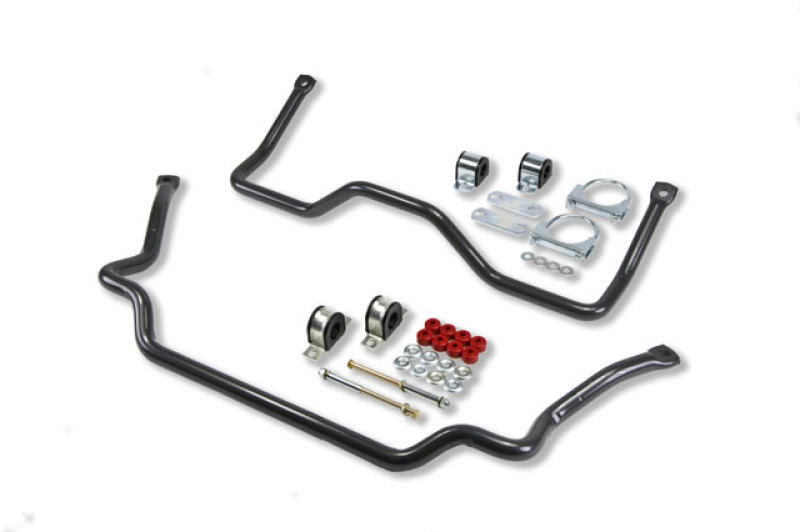 Chevrolet S-Series Jimmy Suspension Stabilizer Bar Kit - Front + Rear - Belltech - Anti-Swaybar Set 5420/5523 - Gunmetal Grey - `95-`03