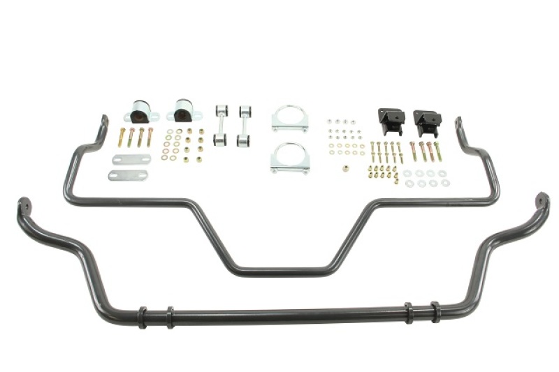 Nissan Titan Sway Bar Set - Front + Rear - Belltech - Anti-Swaybar Sets 5457/5557 - Gunmetal Grey - `04-`15
