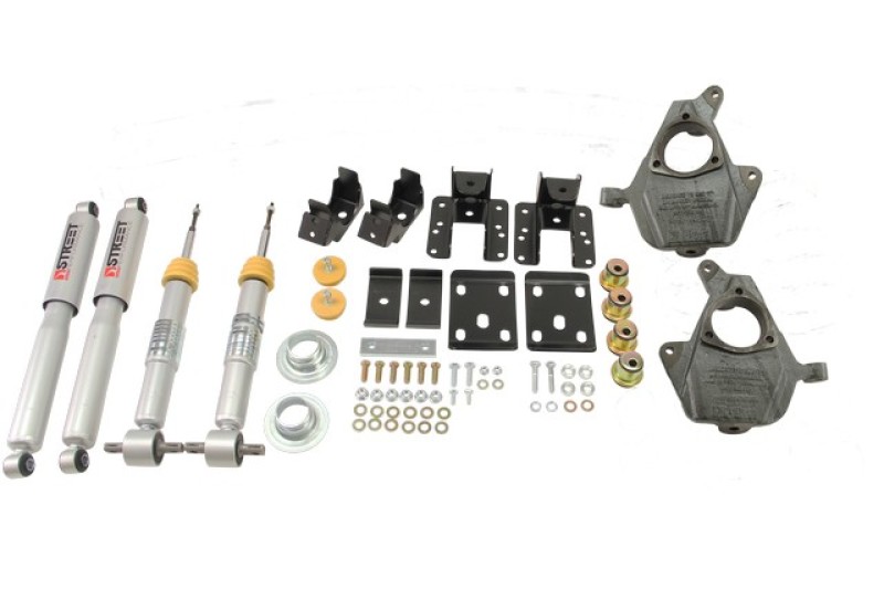 Chevrolet Sierra Lowering Kit - Front + Rear - Belltech - Street Performance Shocks - `14-`15 Chevrolet Sierra Lowering Kit - Front + Rear - Belltech - Street Performance Shocks - `14-`15