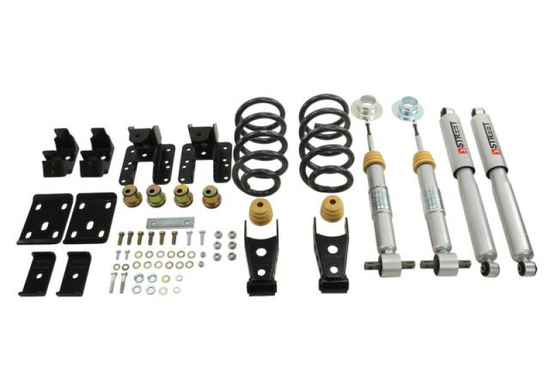 GMC Sierra Lowering Kit - Front + Rear - Belltech - Street Performance - `14-`18