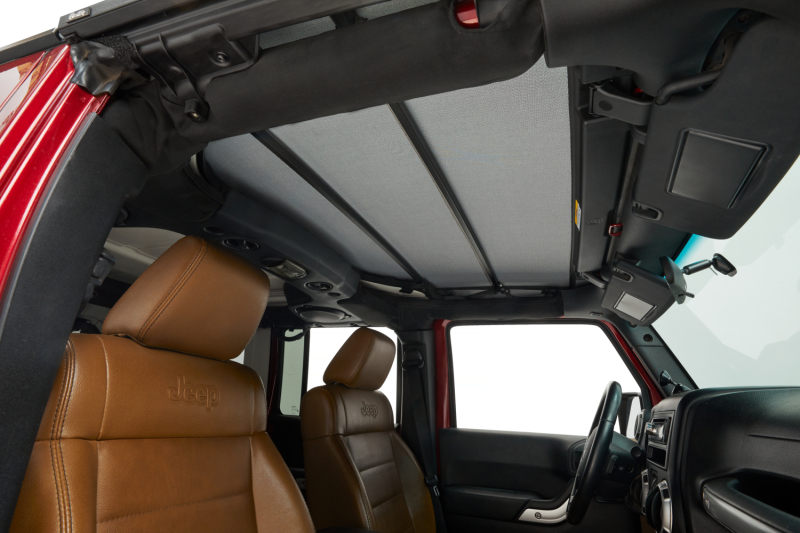 Jeep Wrangler JK Soft Top - Bestop - Sunrider for Hardtop - Black Diamond - `07-`18