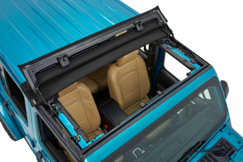 Jeep Gladiator Soft Top - Bestop - Sunrider for Hardtop - Premium Black Twill - `20-`26