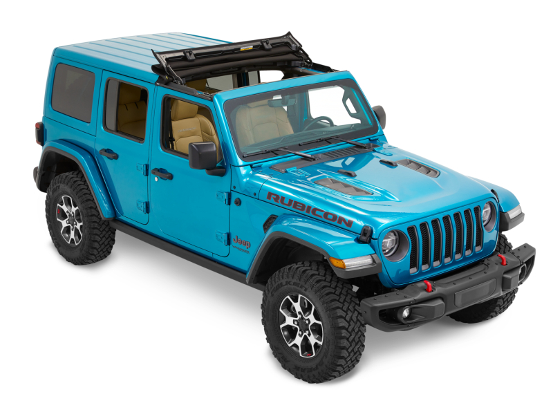 Jeep Wrangler JL Soft Top - Bestop - Sunrider for Hardtop - Premium Black Twill - `18-`26