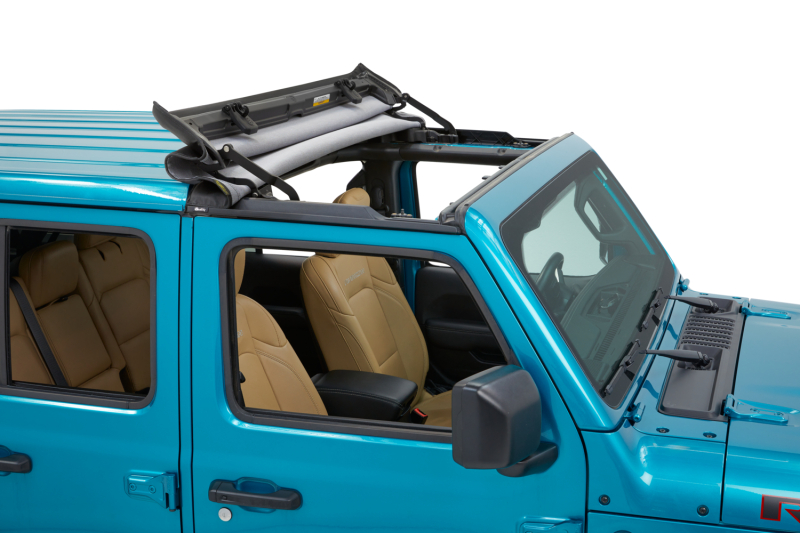 Jeep Wrangler JL Soft Top - Bestop - Sunrider for Hardtop - Black Diamond - `18-`26