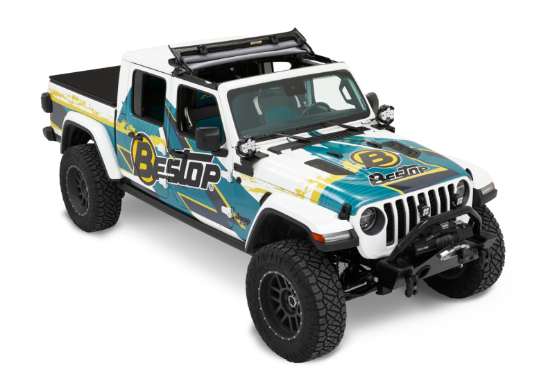 Jeep Wrangler JL Soft Top - Bestop - Sunrider for Hardtop - Black Diamond - `18-`26