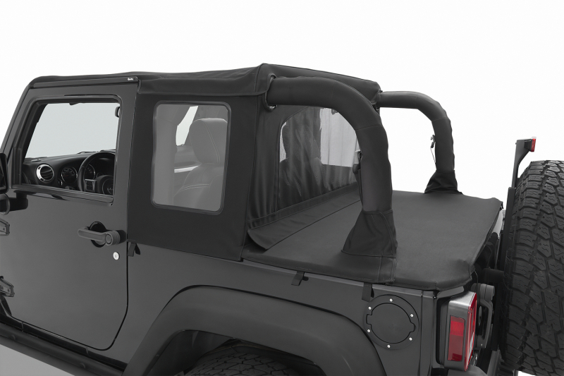 Jeep Wrangler JK Soft Top - Bestop - Halftop - Black Diamond - `07-`18