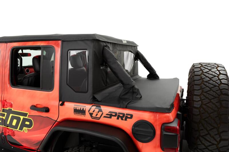 Jeep Wrangler JL Soft Top - Bestop - Halftop - Premium Black Twill - `18-`26