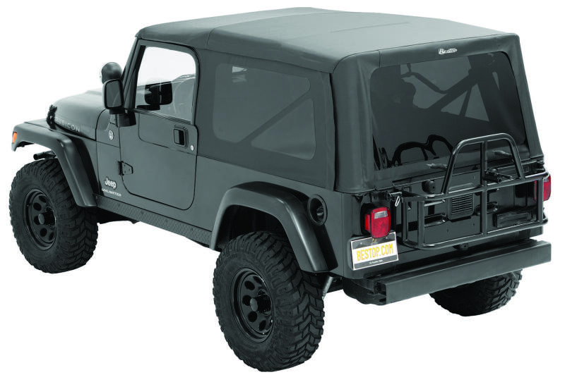 Jeep Wrangler TJ Soft Top - Bestop - Supertop - Premium Black Twill - `04-`06
