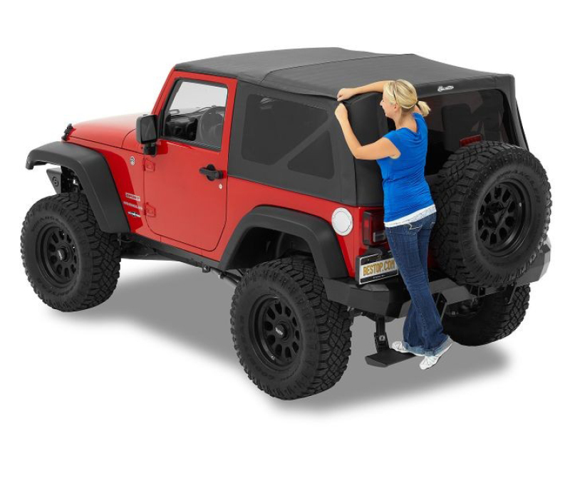 Jeep Wrangler Soft Top - Bestop - Supertop - Black Diamond - `07-`18