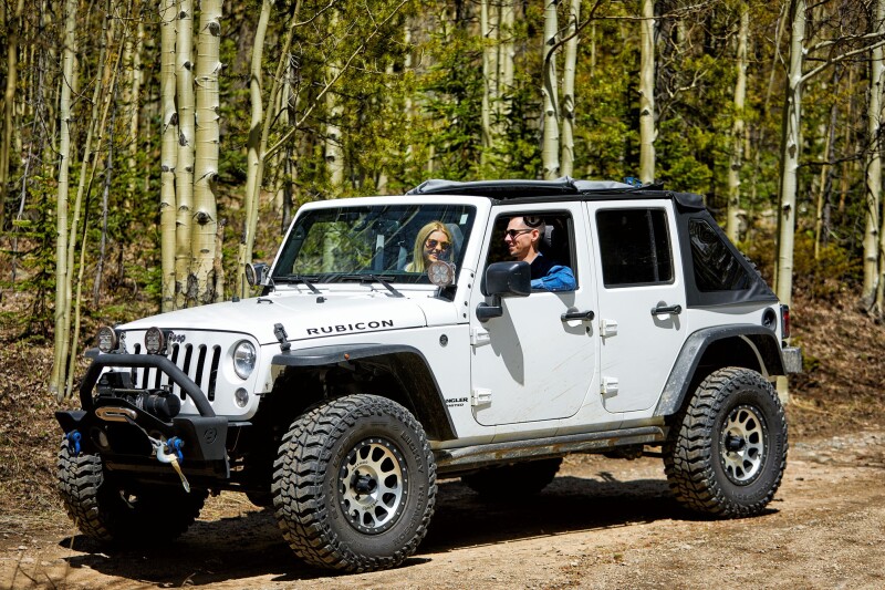 Jeep Wrangler JK Soft Top - Bestop - Ascent - Black Diamond - `07-`18