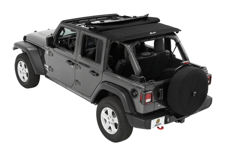 Jeep Wrangler JL Soft Top - Bestop - Trektop - Premium Black Twill - `18-`26