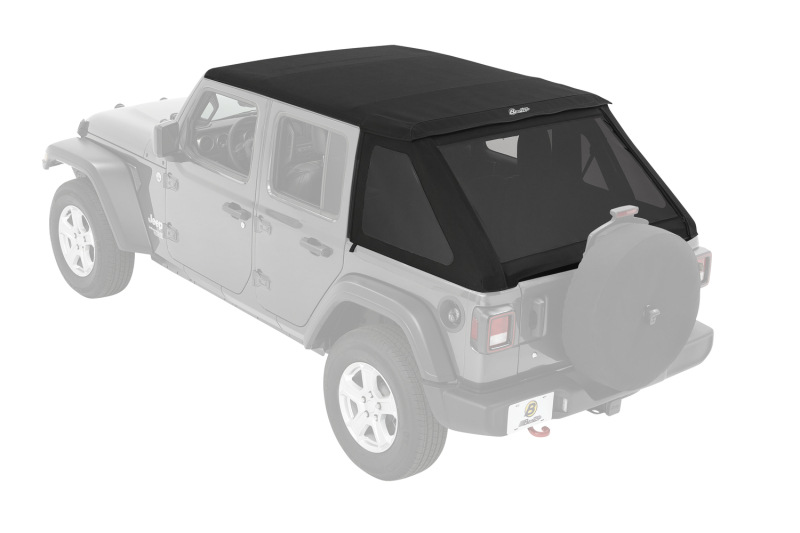 Jeep Wrangler JL Soft Top - Bestop - Trektop - Premium Black Twill - `18-`26