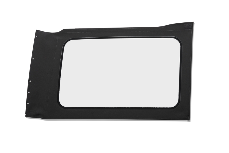 Jeep Wrangler JL Soft Top Replacement Window - Quarter Right Hand - Bestop - OE JL Replacement - Black Twill - `18-`26