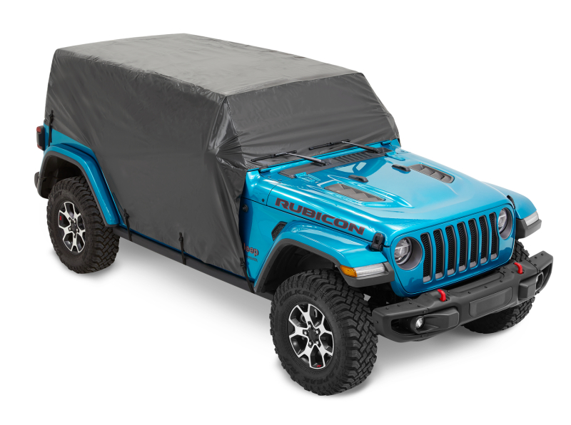 Jeep Wrangler JL Car Cover - Bestop - All Weather Trail Cover - Black - `18-`26
