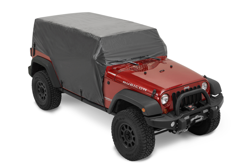 Jeep Wrangler JL Car Cover - Bestop - All Weather Trail Cover - Black - `18-`26