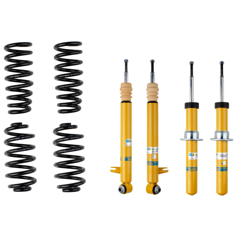 BMW X5 Coilover Suspension Kit - Front + Rear - Bilstein - B12 (Pro-Kit) - Performance Dampers + Eibach Pro-Kit Springs - `07-`08