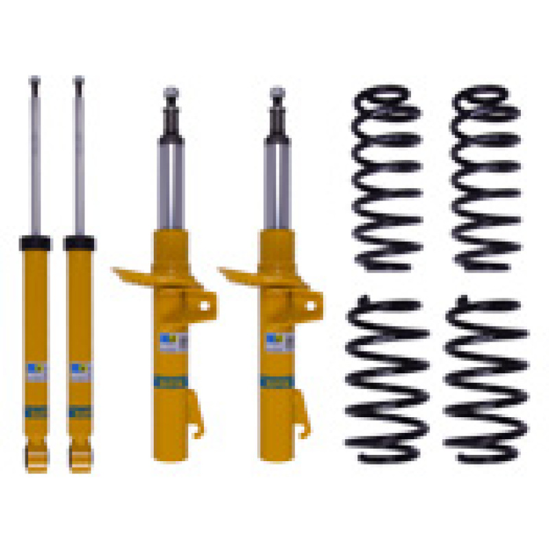 Volkswagen Passat Coilover Suspension Kit - Front + Rear - Bilstein - B12 (Pro-Kit) + B8 Performance Plus Dampers + Eibach Pro-Kit Springs; Fixed Height Lowering (24–40mm) - `06-`10