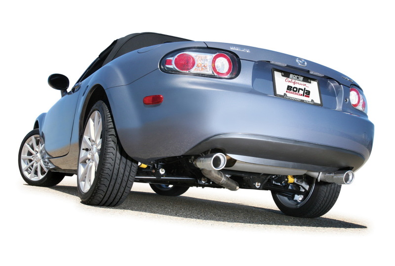 Mazda MX-5 Miata Performance Exhaust - Borla - S-Type Cat Back Exhaust System - `06-`14